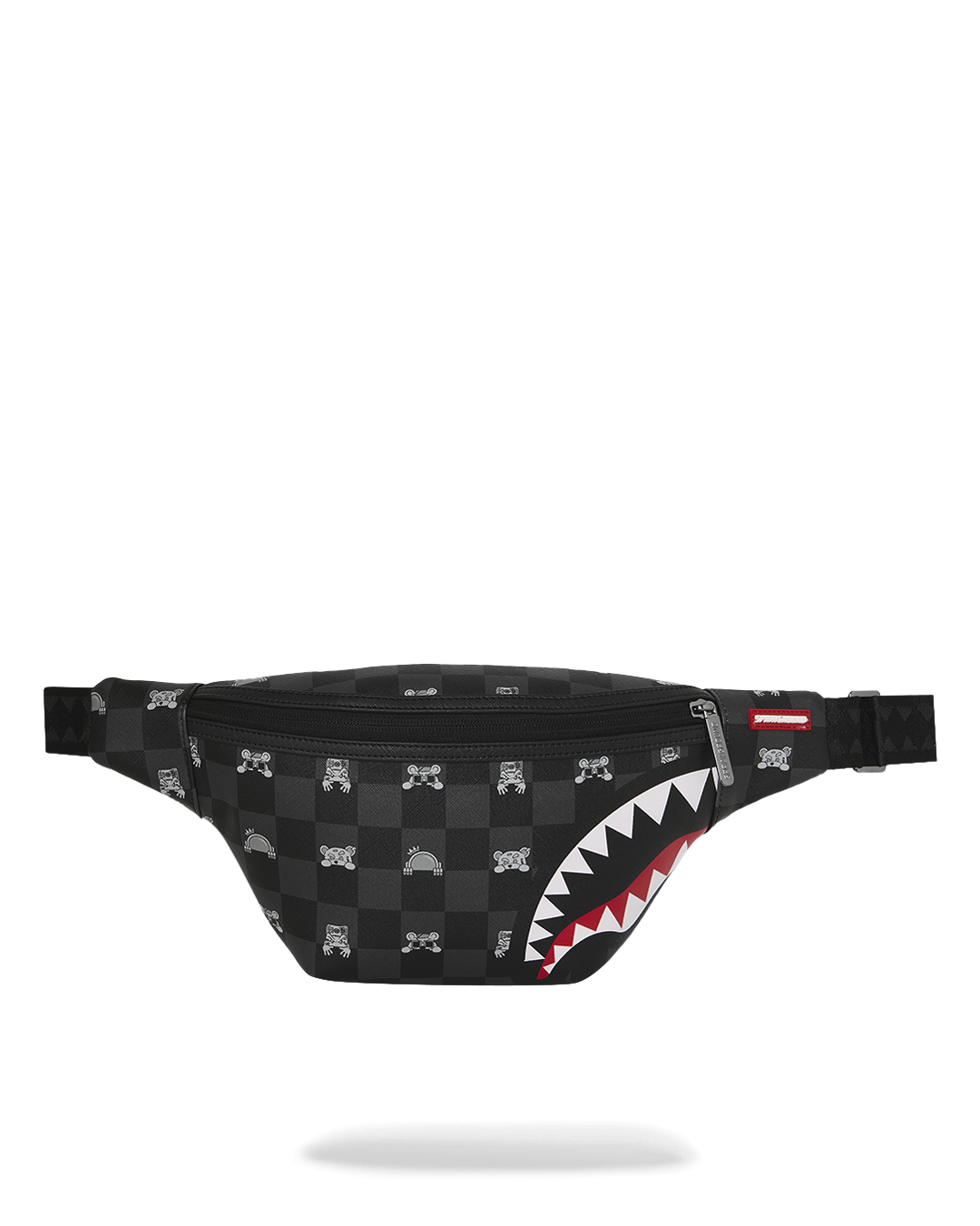 Marsupio Sprayground GRAY PEEKING CHARACTER CHECK SAVVY CROSSBODY