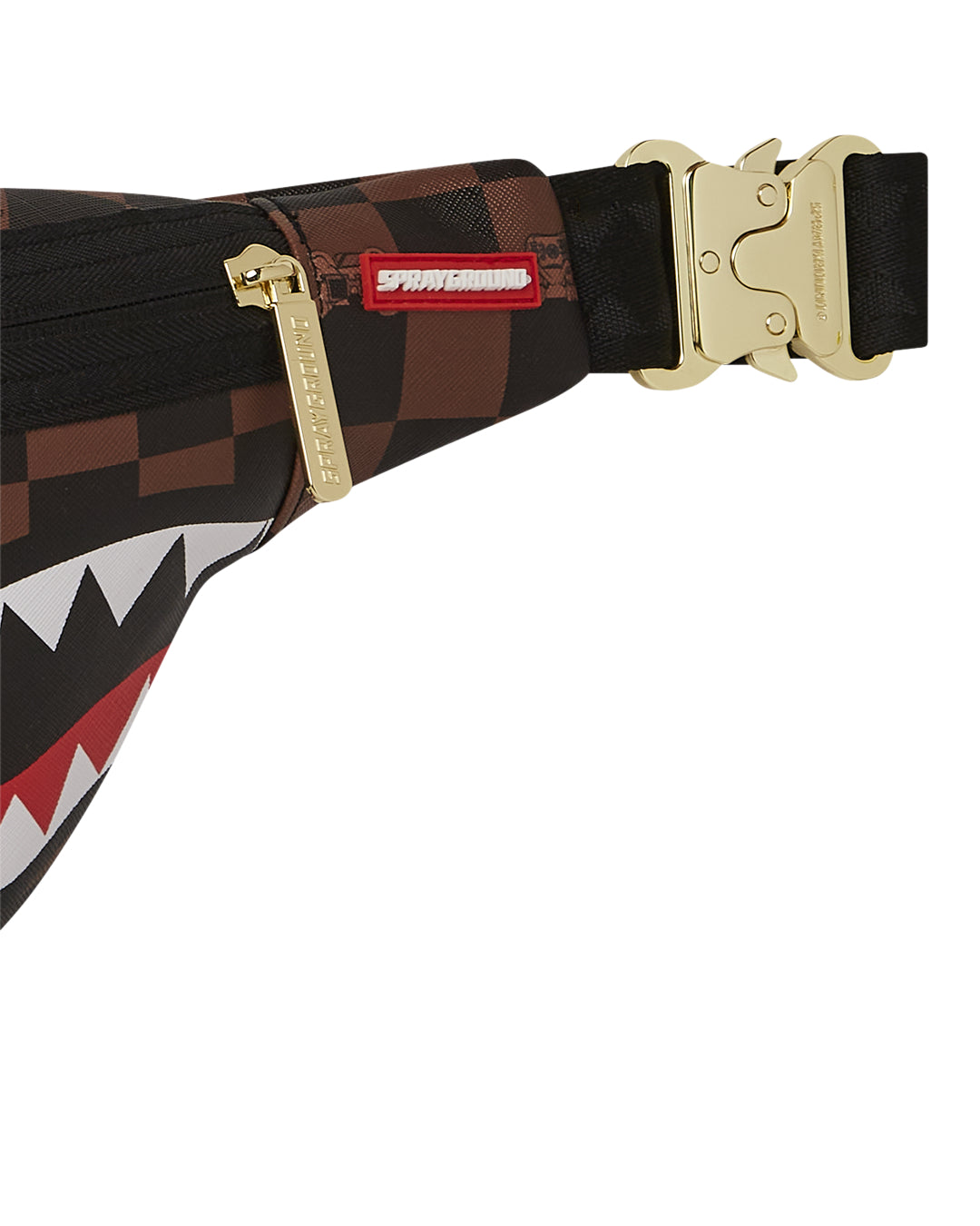 Marsupio Sprayground PEEKING CHARACTER CHECK CROSSBODY