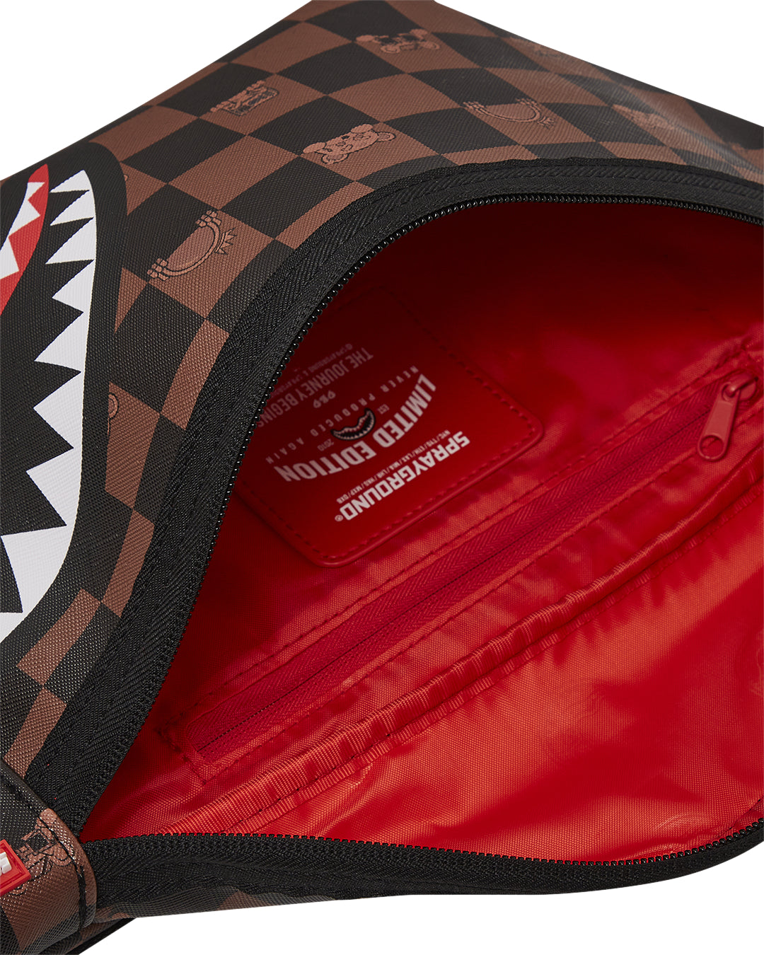 Marsupio Sprayground PEEKING CHARACTER CHECK CROSSBODY