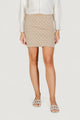 Minigonna Guess AUBREY 4G SKIRT SWTR