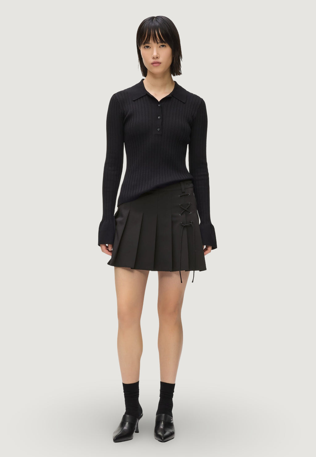 Minigonna Karl Lagerfeld Jeans KLJ Pleated Mini Skirt