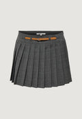 Miniskirt Only ONLENIA MW PLEAT CHECK SKORT CC TLR