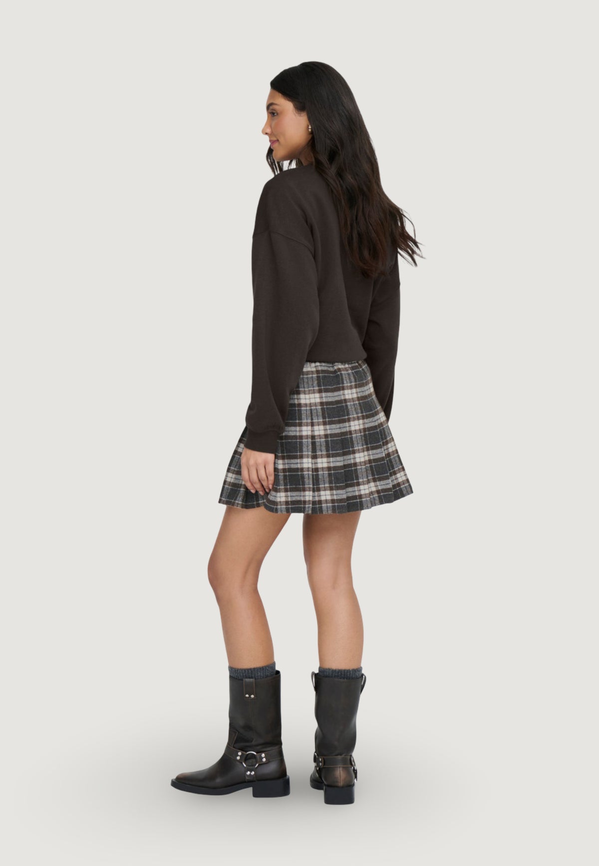 Miniskirt Only Onlchelsea Check Skort Pnt