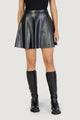 Minigonna Only Onluna Faux Leather Flared Skirt Otw
