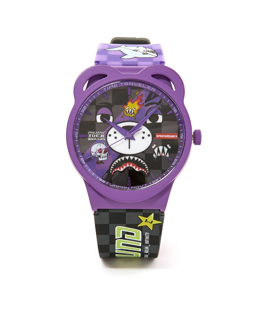 Orologio Sprayground WTF PURPLE WATCH