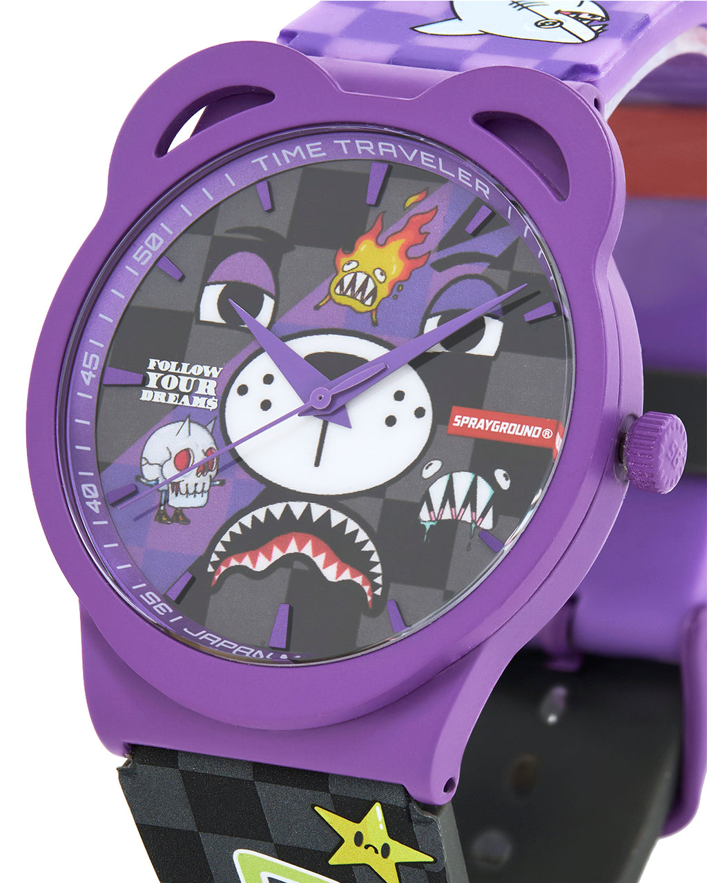 Orologio Sprayground WTF PURPLE WATCH