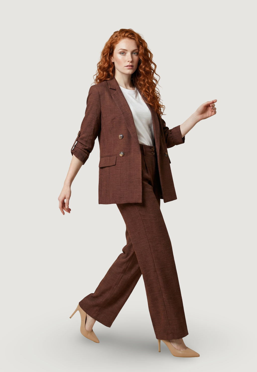 Pantaloni a palazzo Artigli DUE BOTTONI