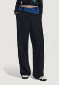 Pantaloni a palazzo Desigual PANT_DENIMWAIST