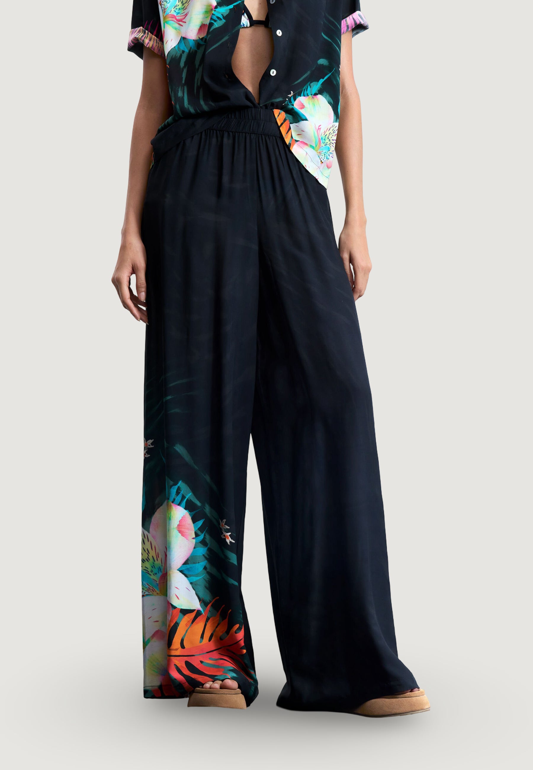 High waist trousers Desigual PANT_SWIM-DAIKIRI