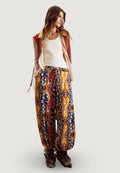 Pantaloni a palazzo Desigual PANT_BEATTLE PALAZZ