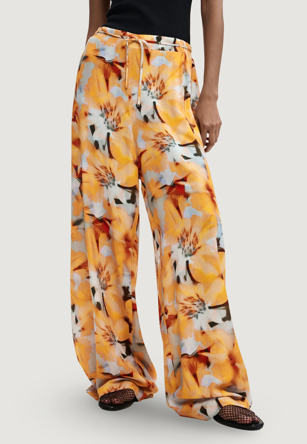 Pantaloni a palazzo Desigual PANT_PRESTON