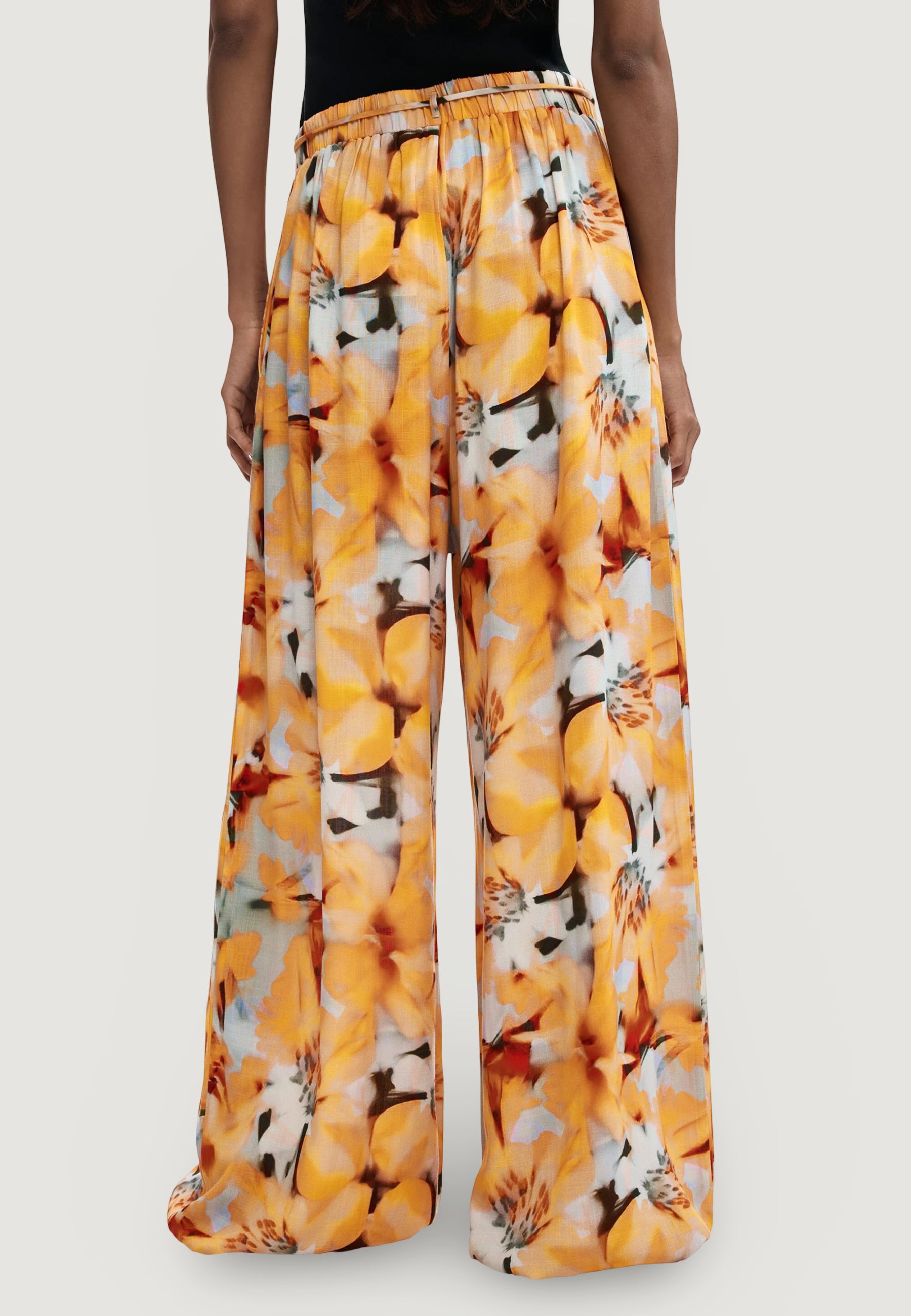 Pantaloni a palazzo Desigual PANT_PRESTON