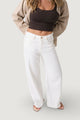 Pantaloni a palazzo Guess WIDE LEG ANKLE