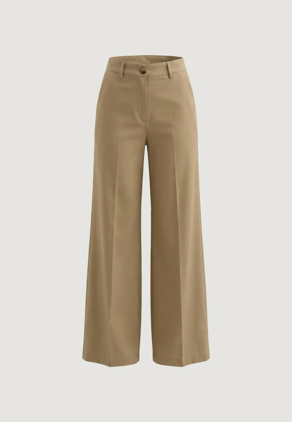 High waist trousers I am Pantaloni Cotone Vita Alta