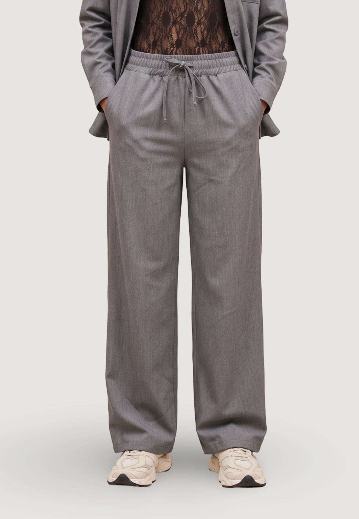 Pantaloni a palazzo I am ROBERTA PULL UP PANT