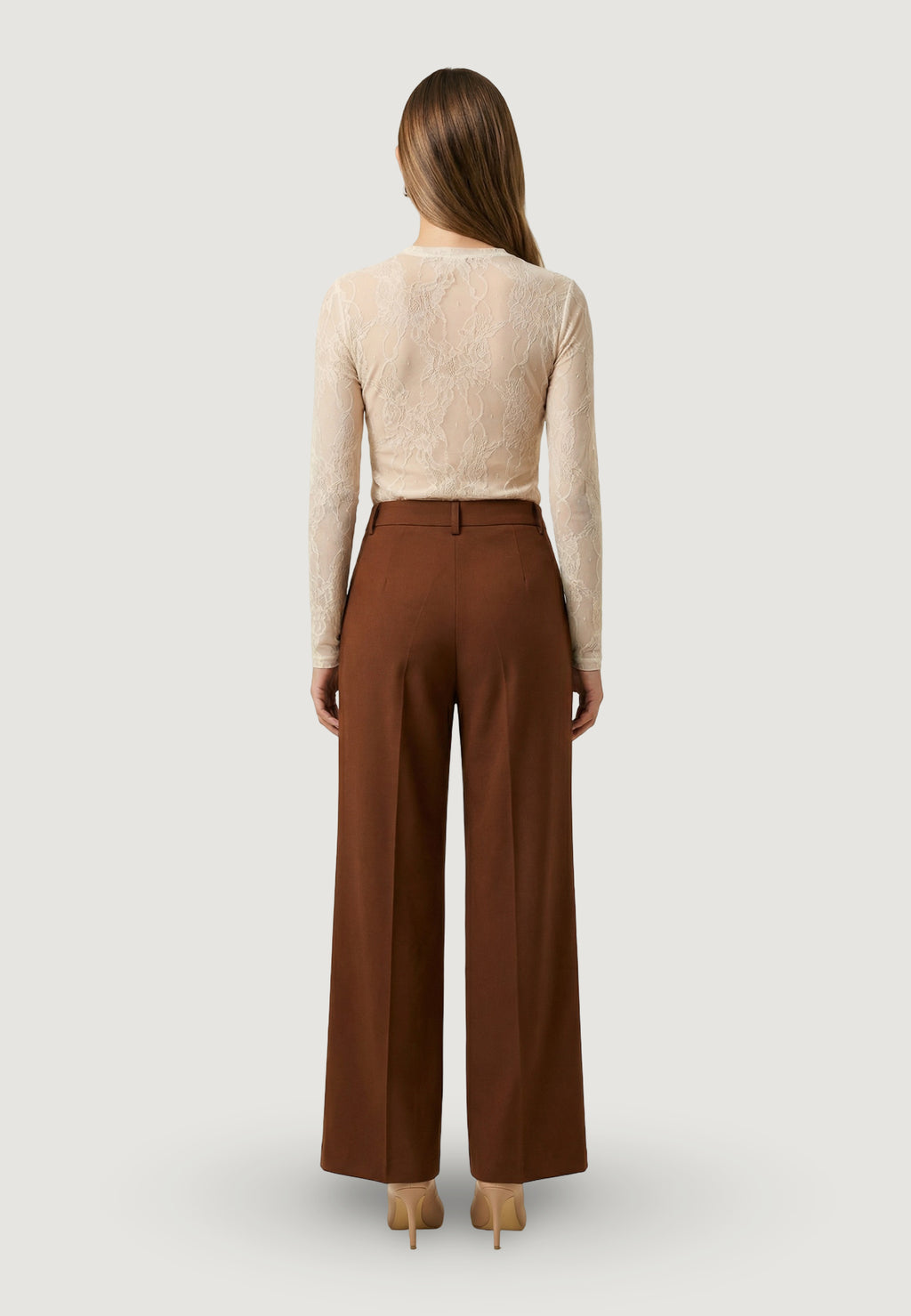 High waist trousers I am Pantaloni Gamba Ampia