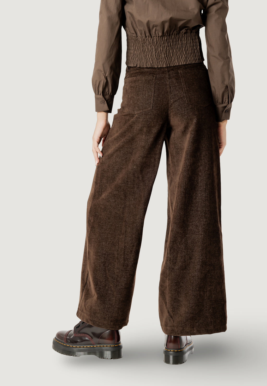 Pantaloni a palazzo I am SARA FAUX SUEDE PANT
