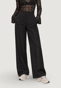 Pantaloni a palazzo I am DIAMANTE PLEATED PANT