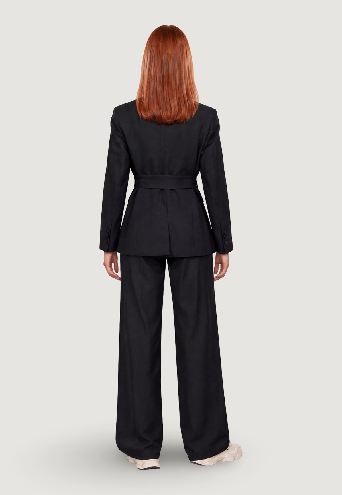 Pantaloni a palazzo I am DIAMANTE PLEATED PANT