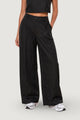 High waist trousers I am Pantaloni Lino Gamba Ampia
