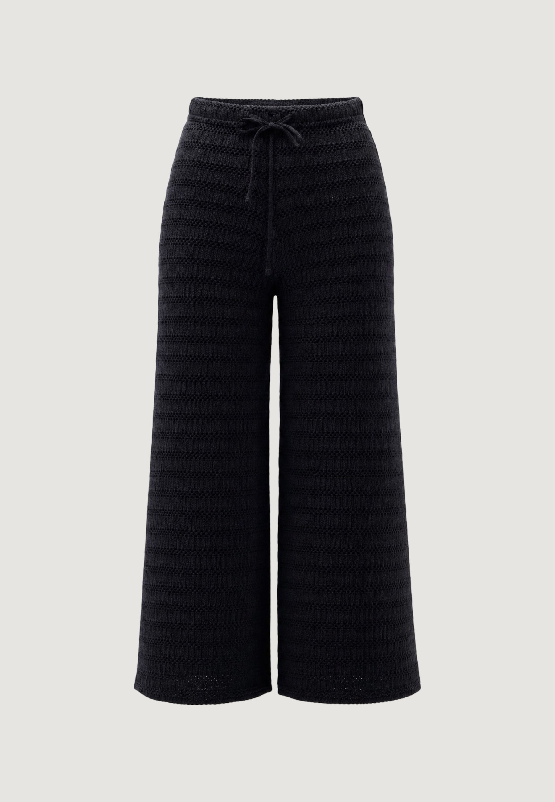Pantaloni a palazzo I am Pantaloni Viscosa Ampi pointelle
