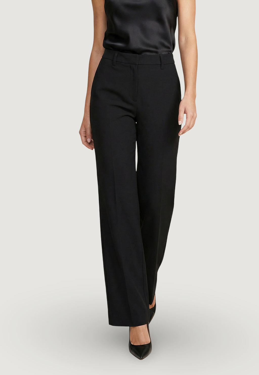 High waist trousers I am Pantaloni Gamba Ampia