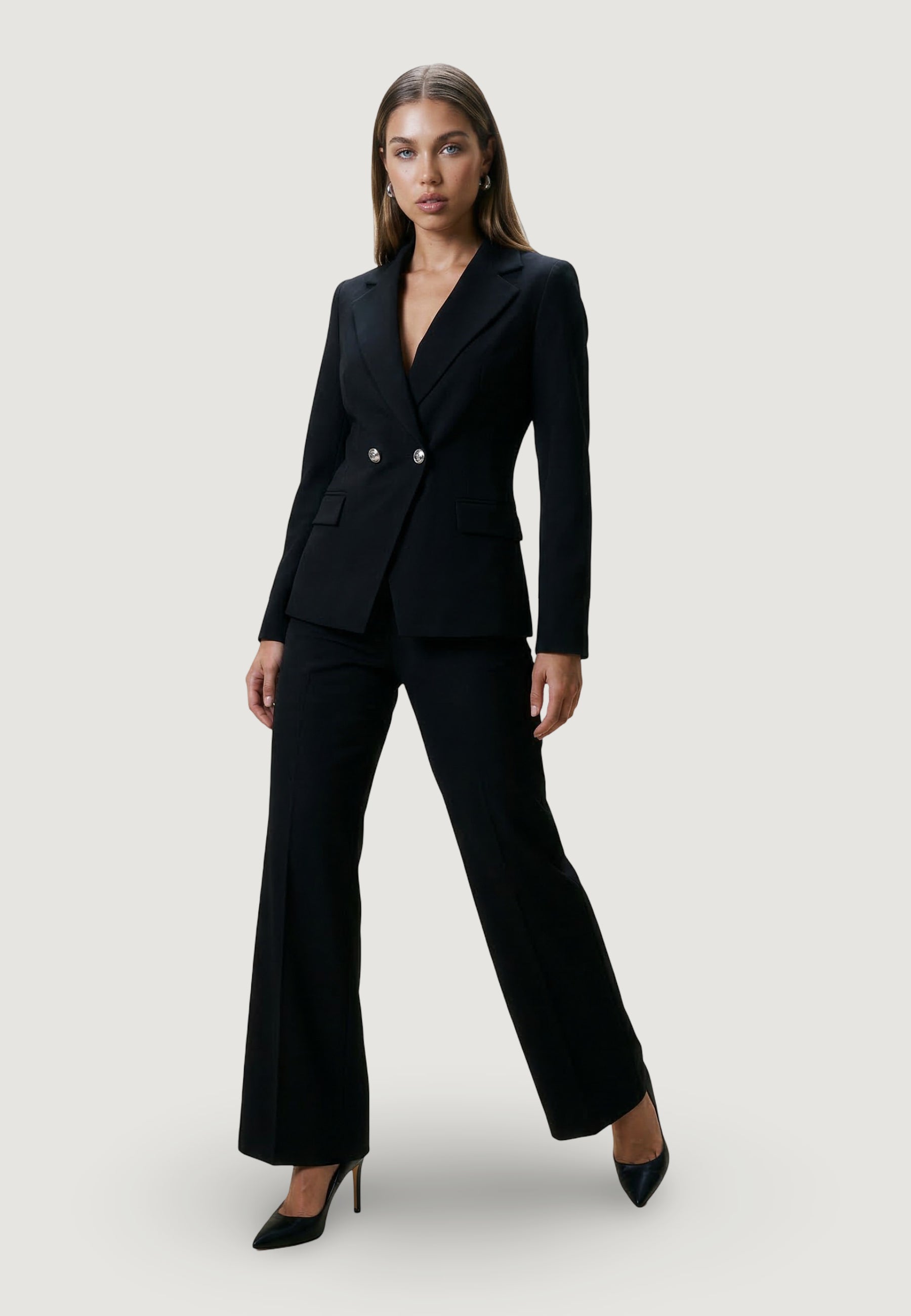 High waist trousers I am Pantaloni Gamba Ampia
