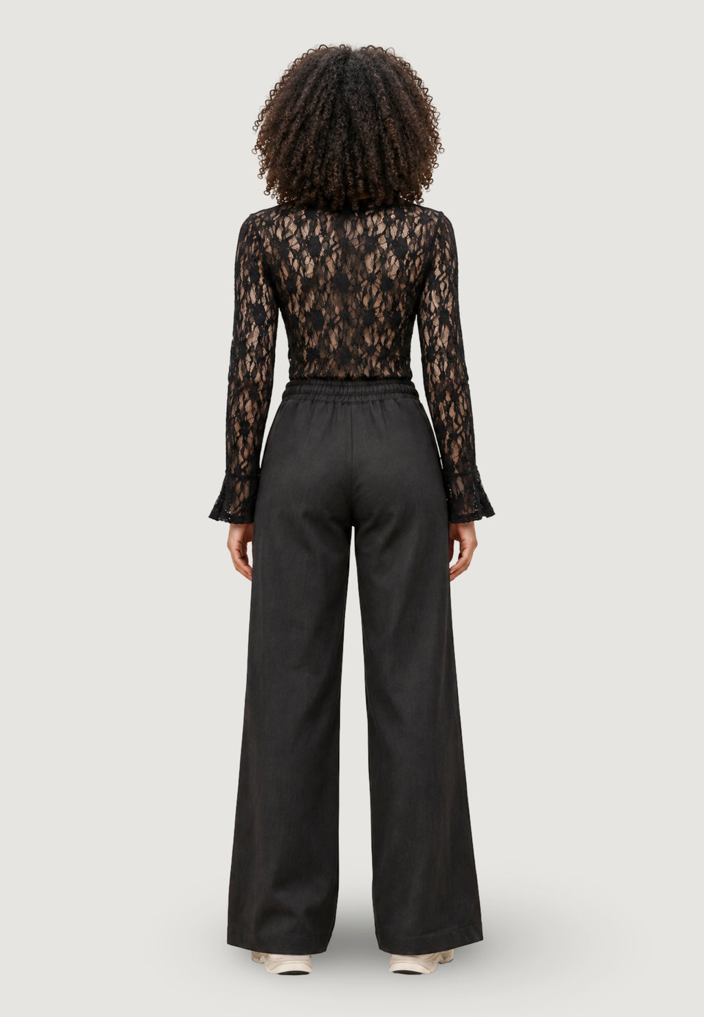 High waist trousers I am ROBERTA PULL UP PANT