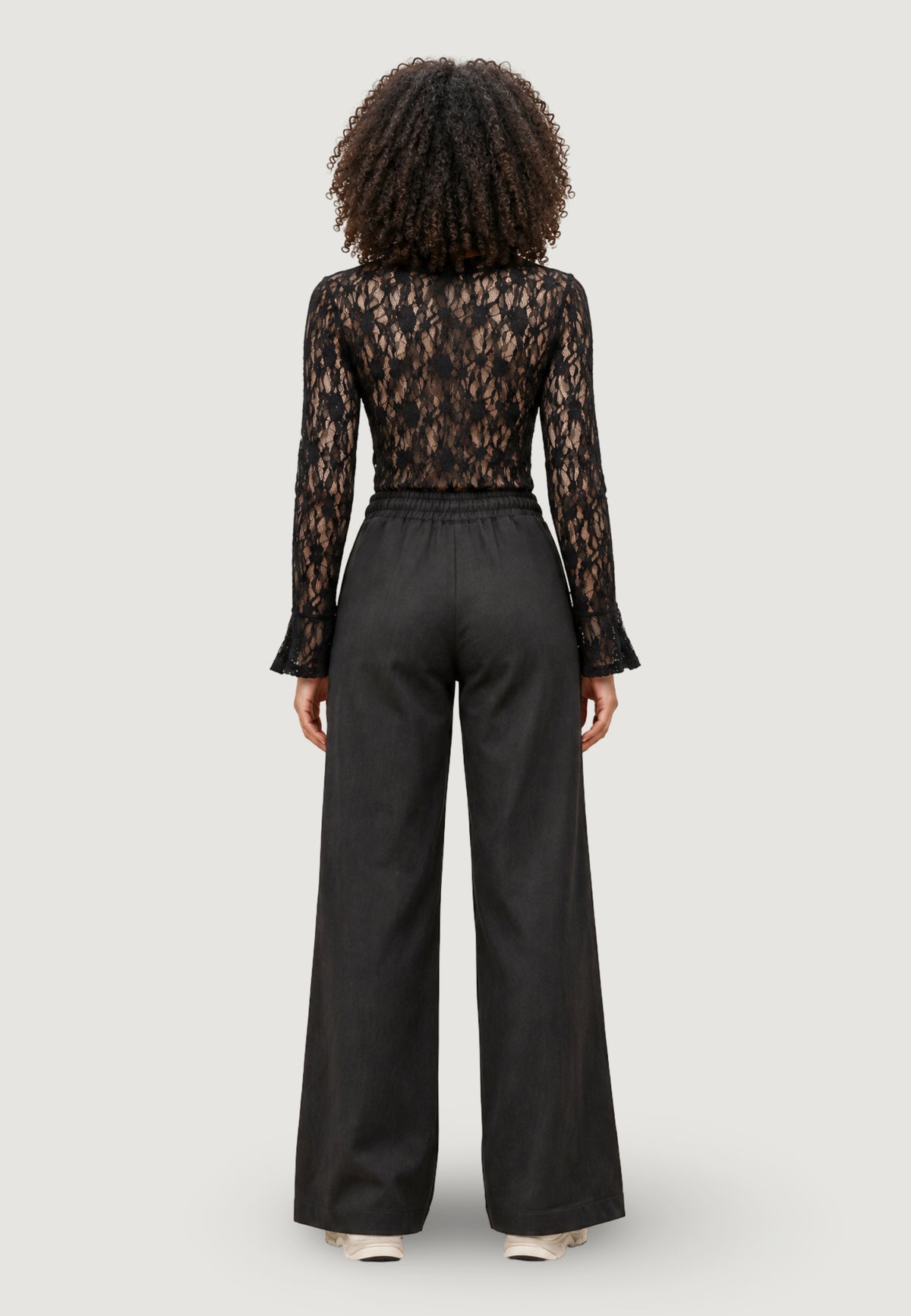 High waist trousers I am ROBERTA PULL UP PANT