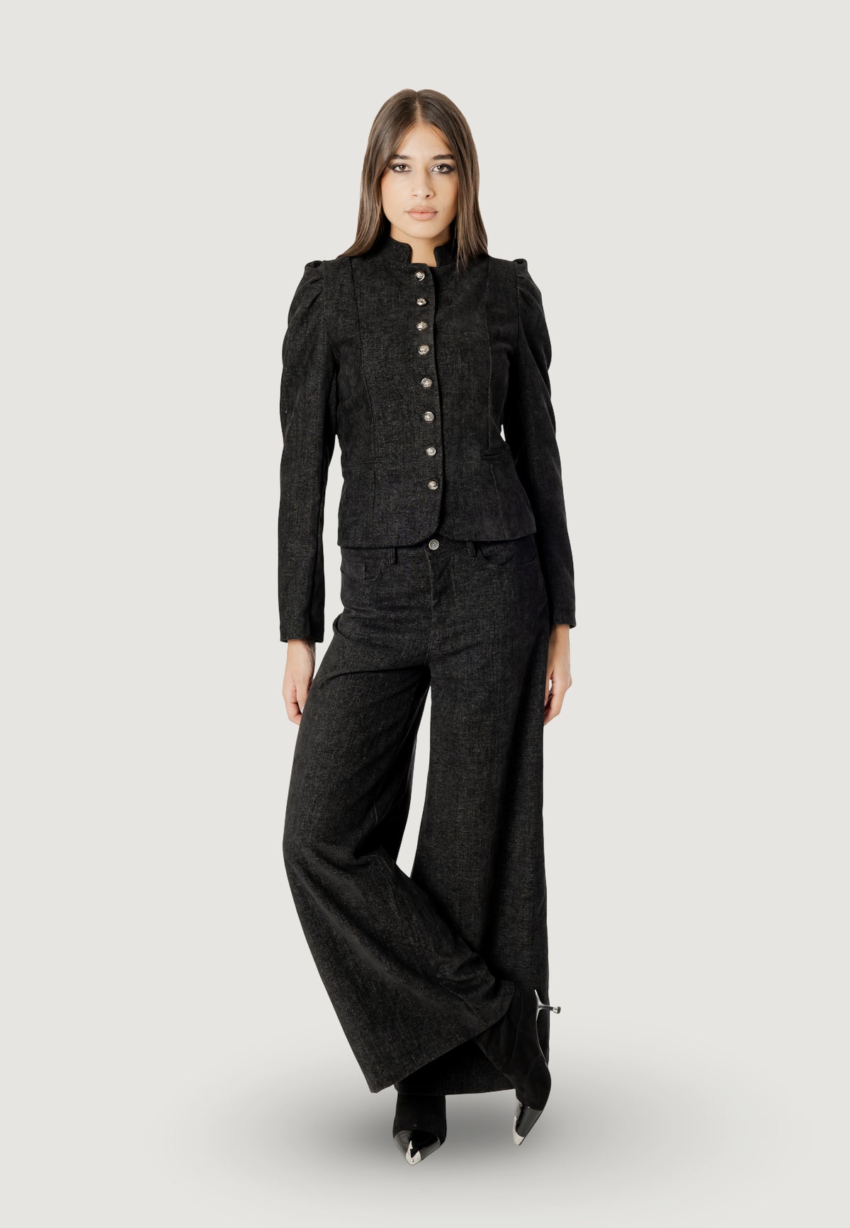 Pantaloni a palazzo I am SARA FAUX SUEDE PANT