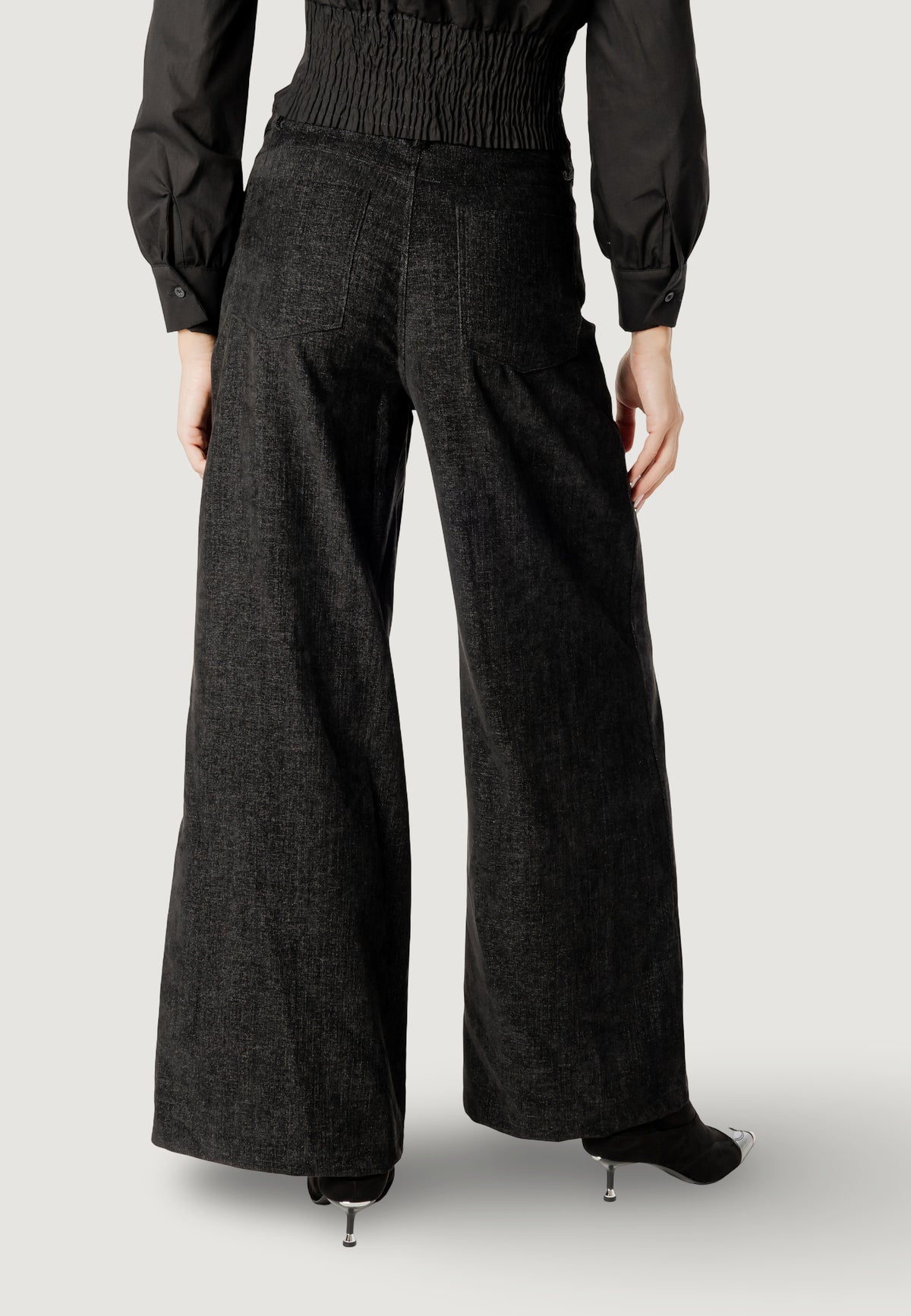 Pantaloni a palazzo I am SARA FAUX SUEDE PANT