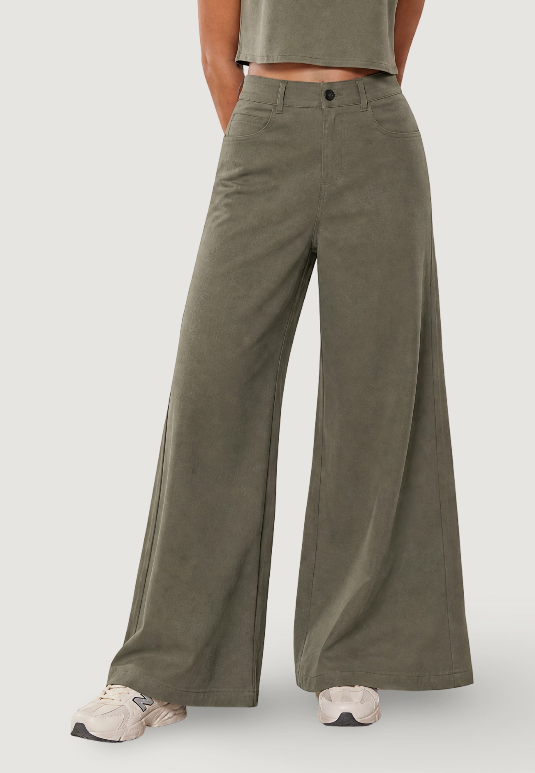 Pantaloni a palazzo I am Pantaloni Modal A Palazzo