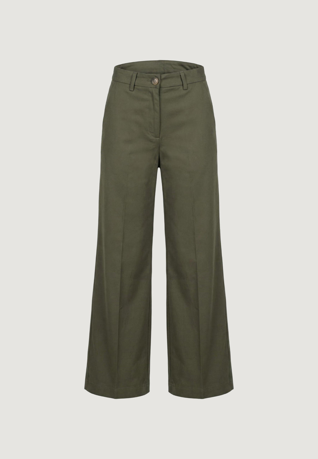 Pantaloni a palazzo I am Pantaloni Cotone Vita Alta