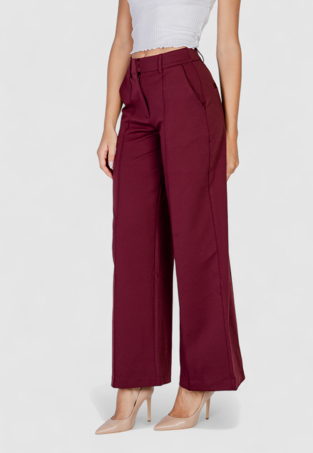 High waist trousers ICHI IHKATE SUS OFFICE WID