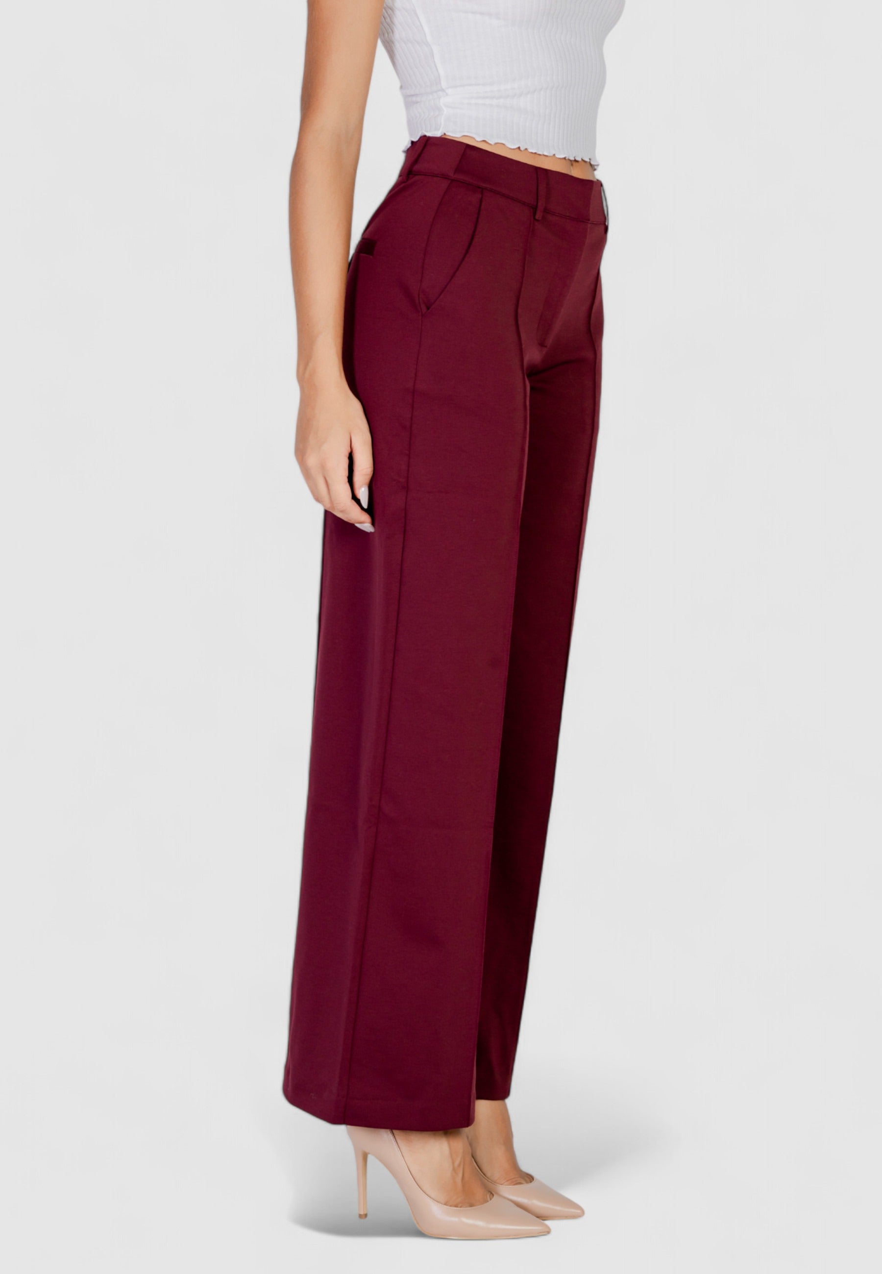 High waist trousers ICHI IHKATE SUS OFFICE WID