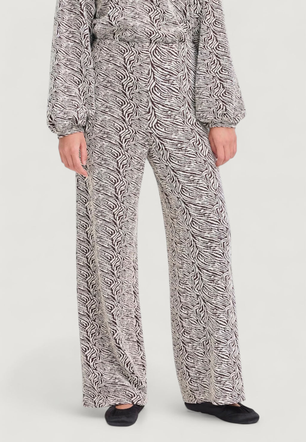 High waist trousers ICHI IHOELLY PA3