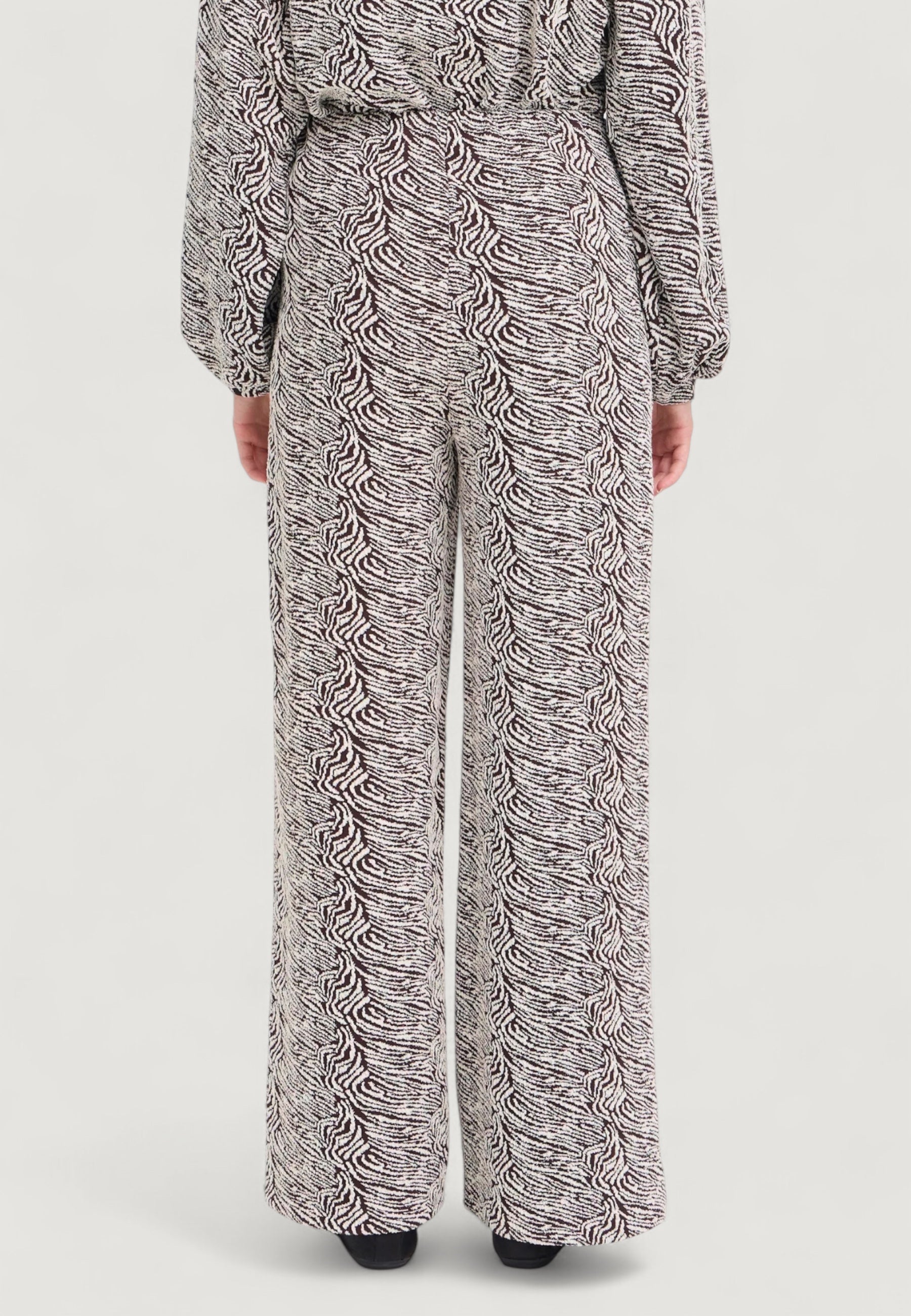 High waist trousers ICHI IHOELLY PA3