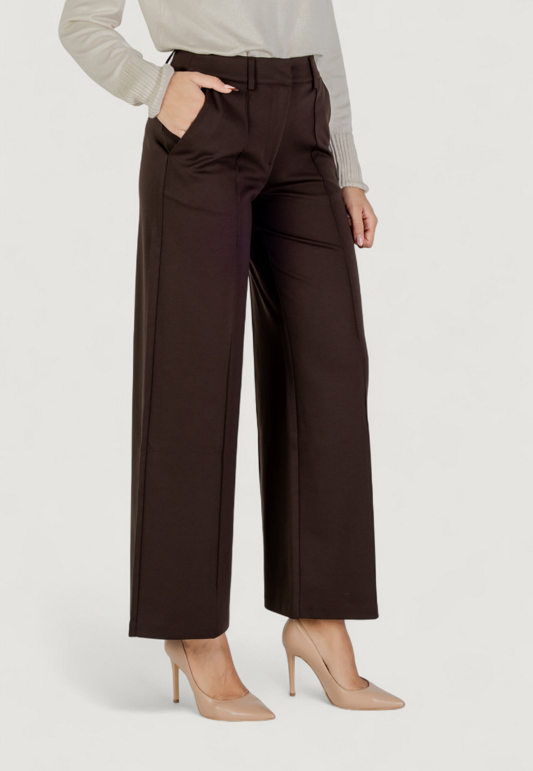 High waist trousers ICHI IHKATE SUS OFFICE WID