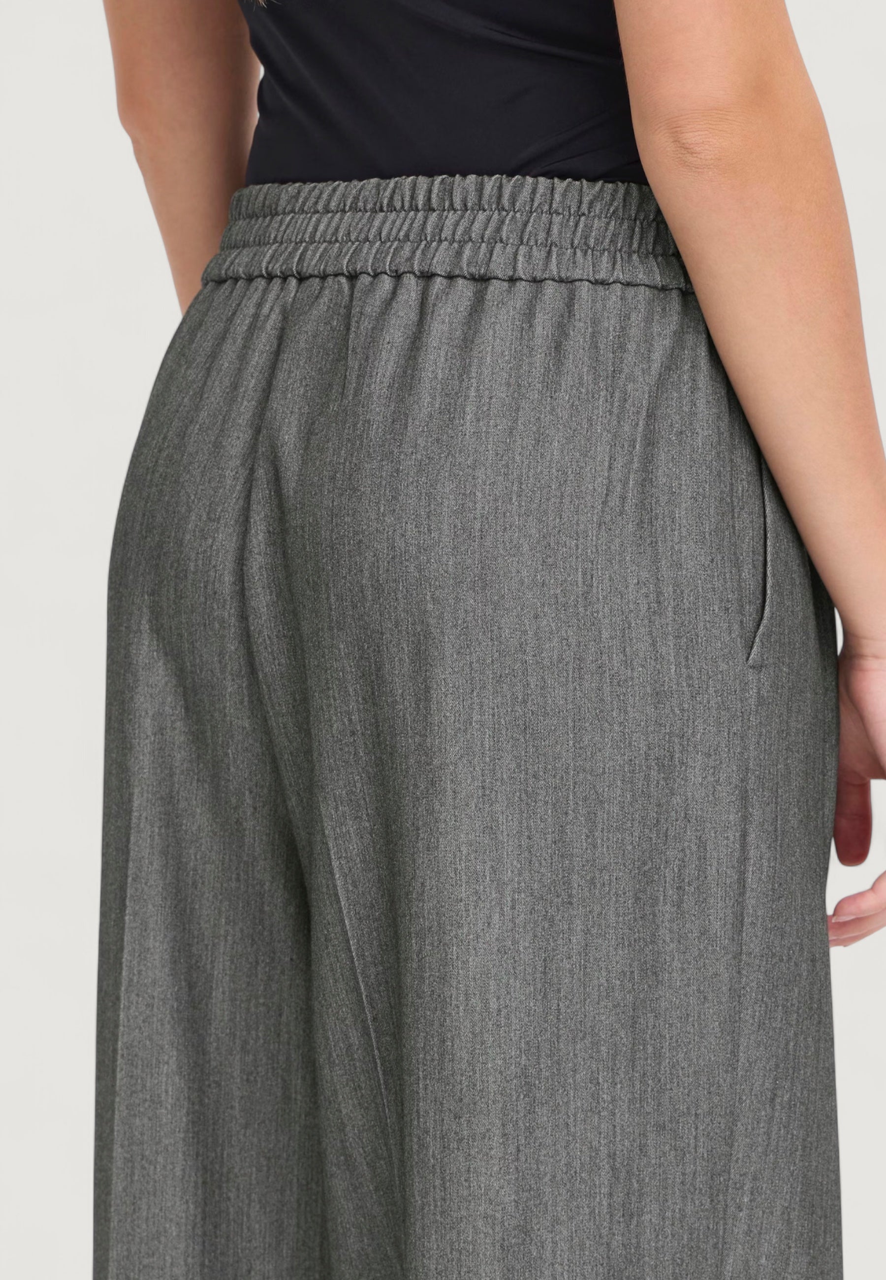 High waist trousers ICHI IHFILANO PA2