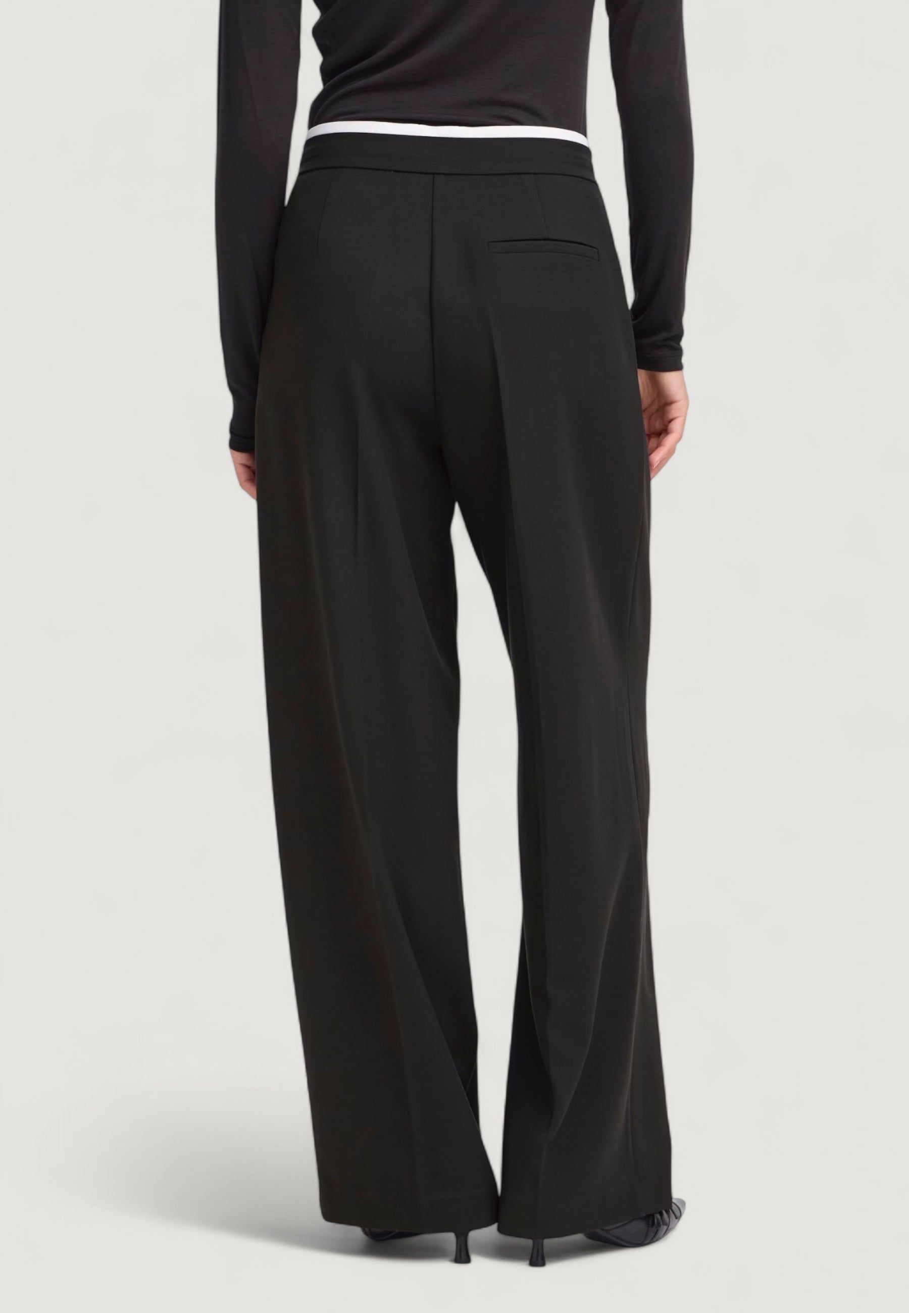 High waist trousers ICHI IHKYRRA PA