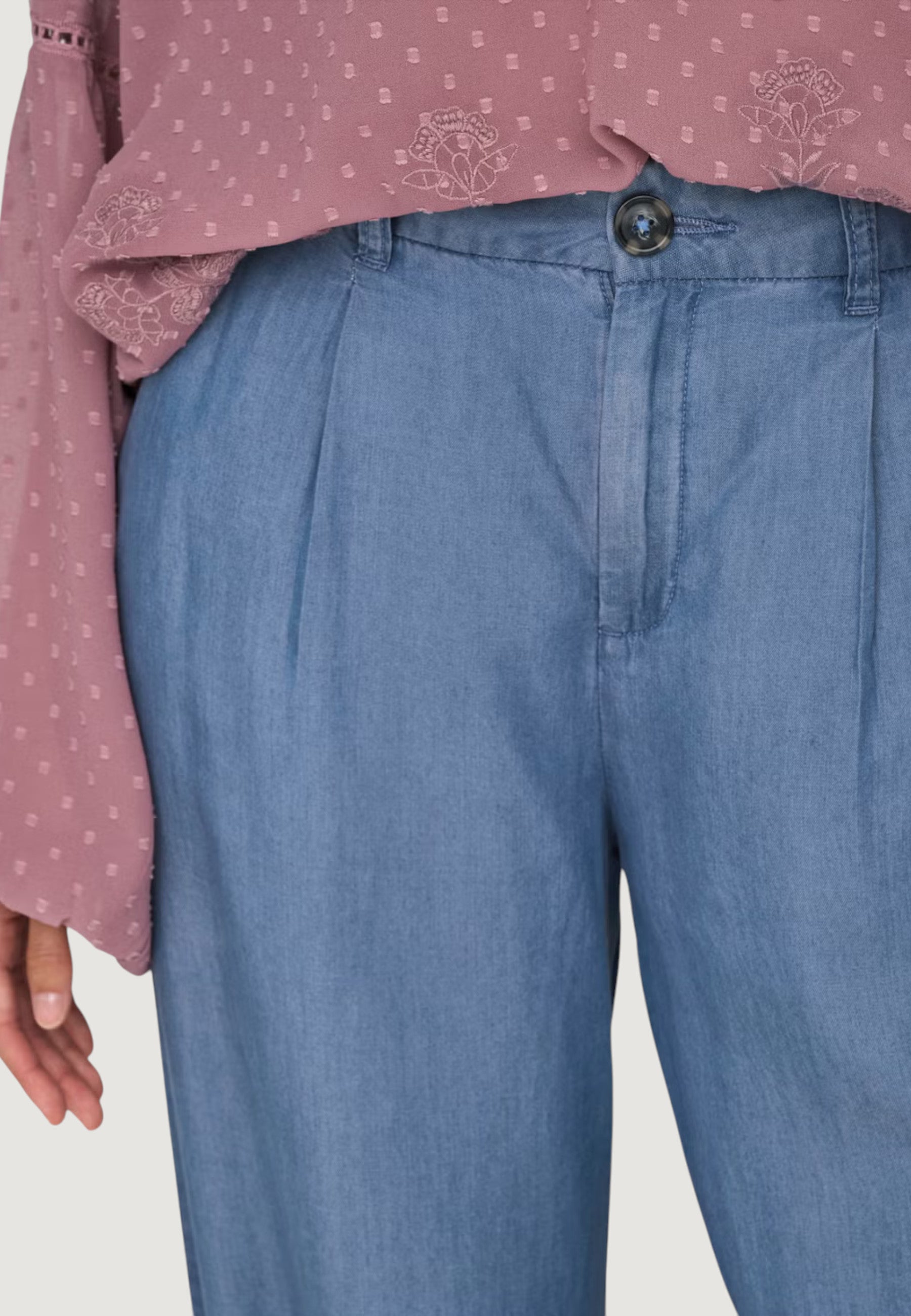 Pantaloni a palazzo Jacqueline de Yong JDYJASPER HW WIDE PANT WVN NOOS