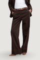 Pantaloni a palazzo Jacqueline de Yong JDYSHIRAZ MW HEM WIDE PANT PNT