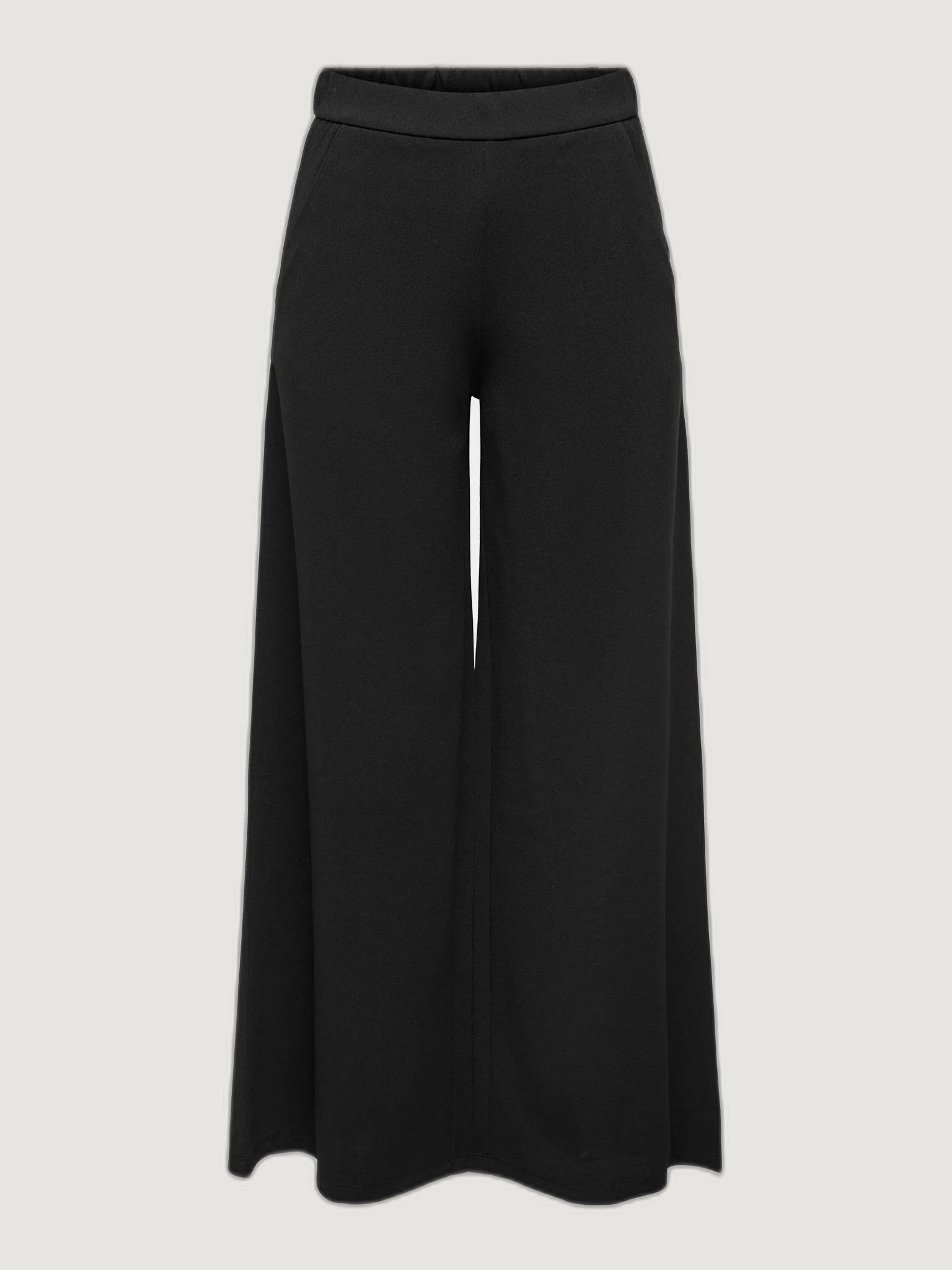 Pantaloni a palazzo Jacqueline de Yong JDYTANJA LIFE WIDE FLOWY PANT JRS NOOS