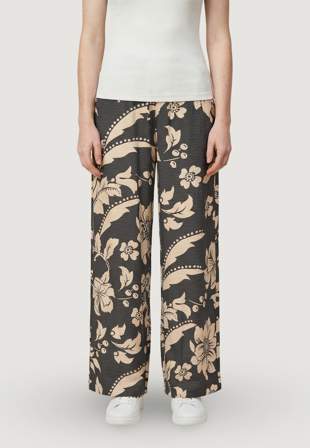 High waist trousers Jacqueline de Yong Jdytroya Life Mw Palazzo Pant Wvn Dia