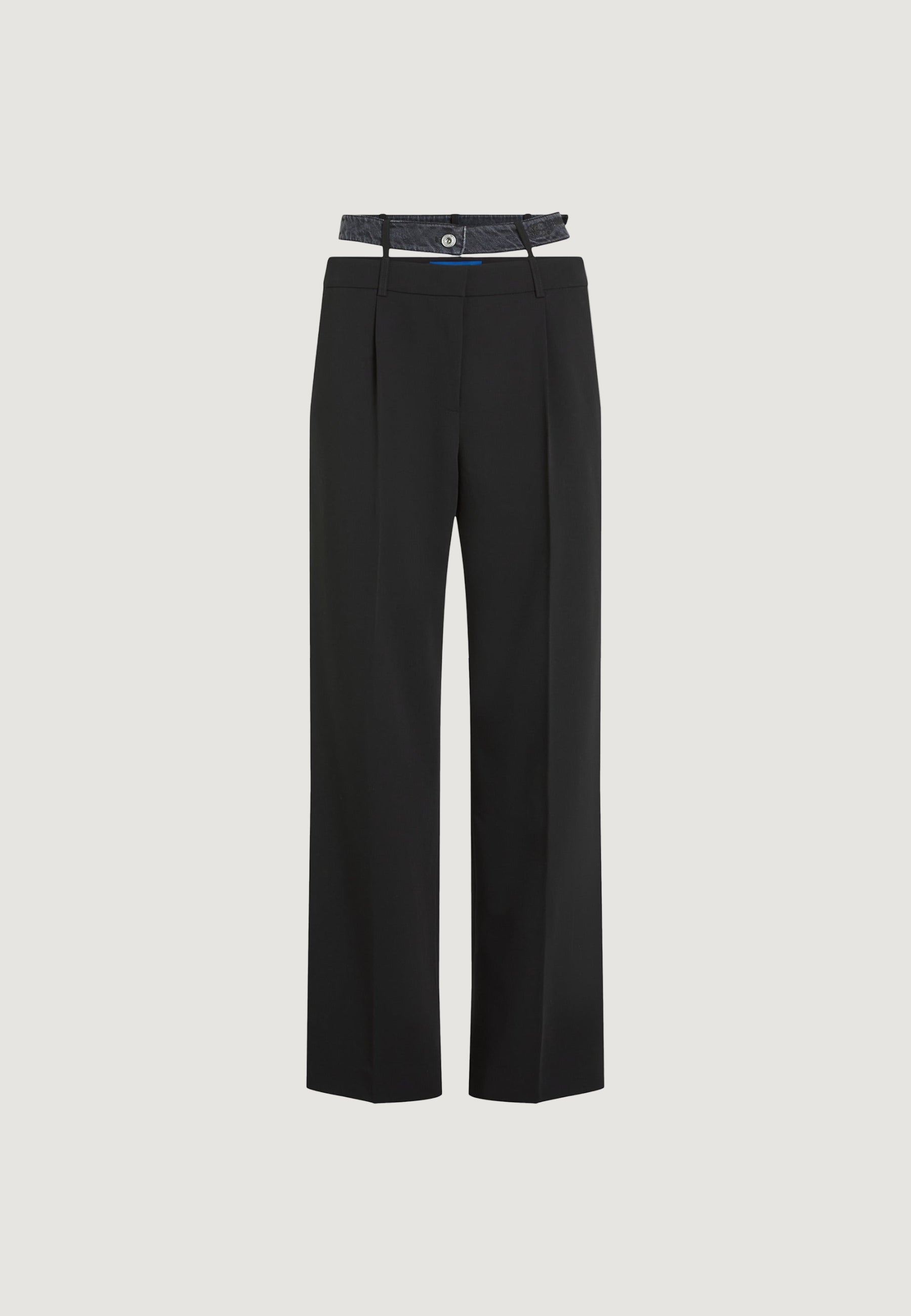 High waist trousers Karl Lagerfeld Jeans KLJ Mixed Material Pant