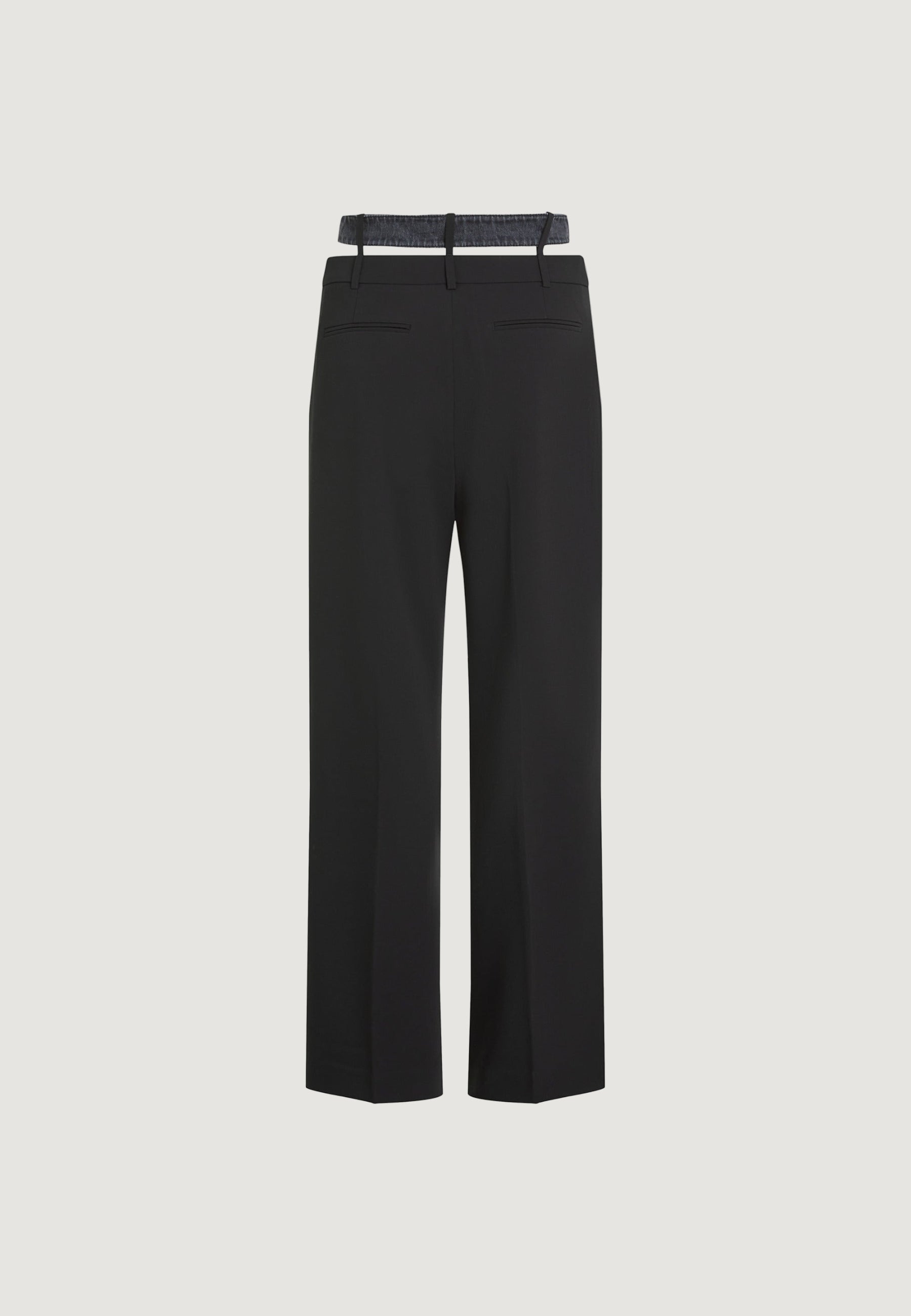 High waist trousers Karl Lagerfeld Jeans KLJ Mixed Material Pant