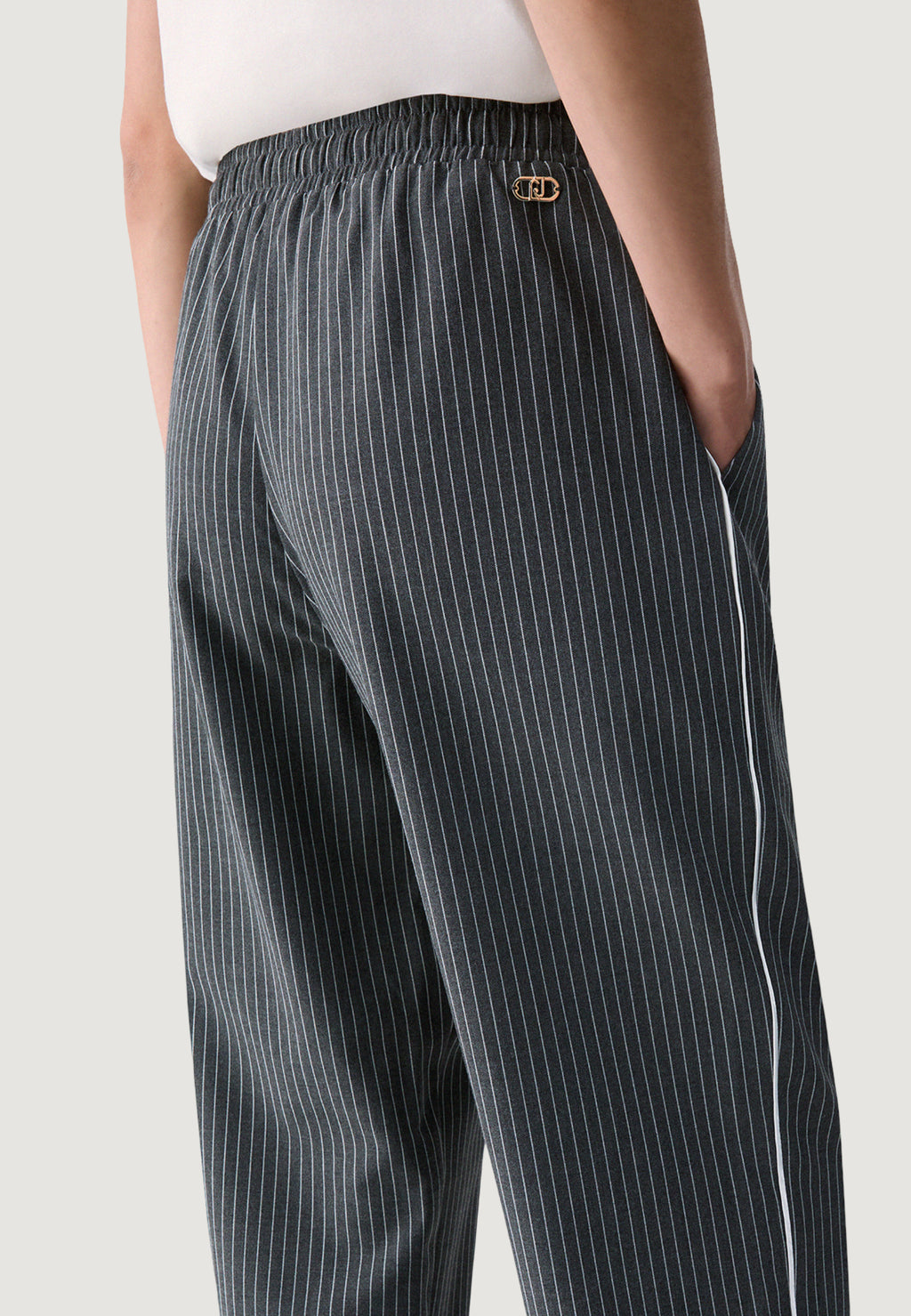 Pantaloni a palazzo Liu-Jo PANT.TS TPOTF LUNGO