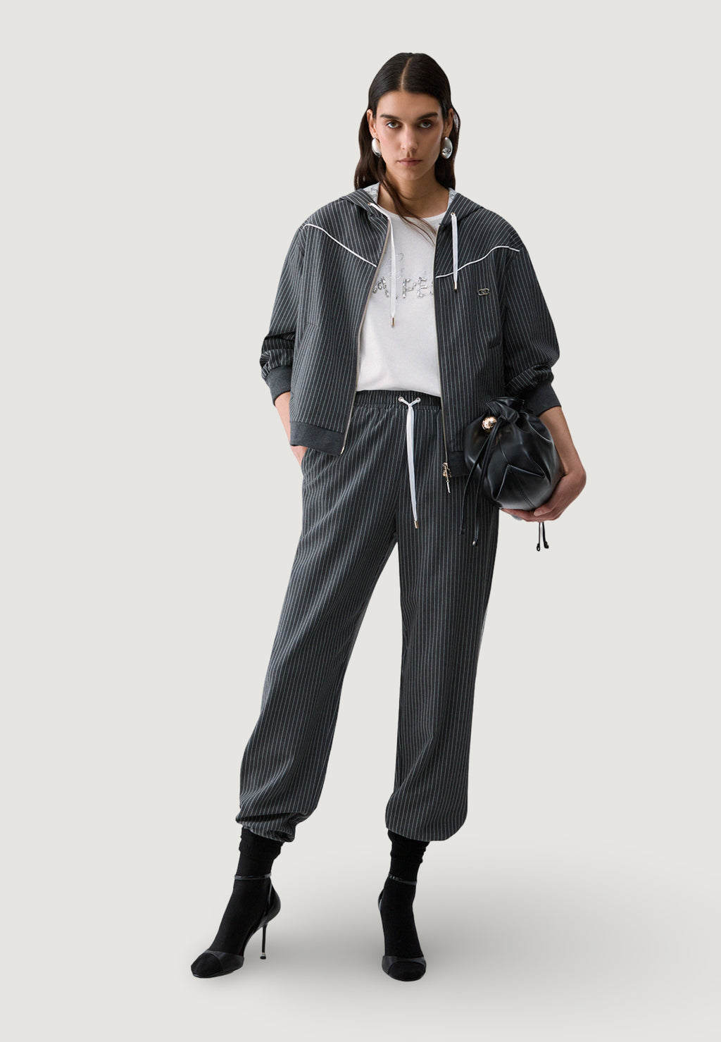 Pantaloni a palazzo Liu-Jo PANT.TS TPOTF LUNGO