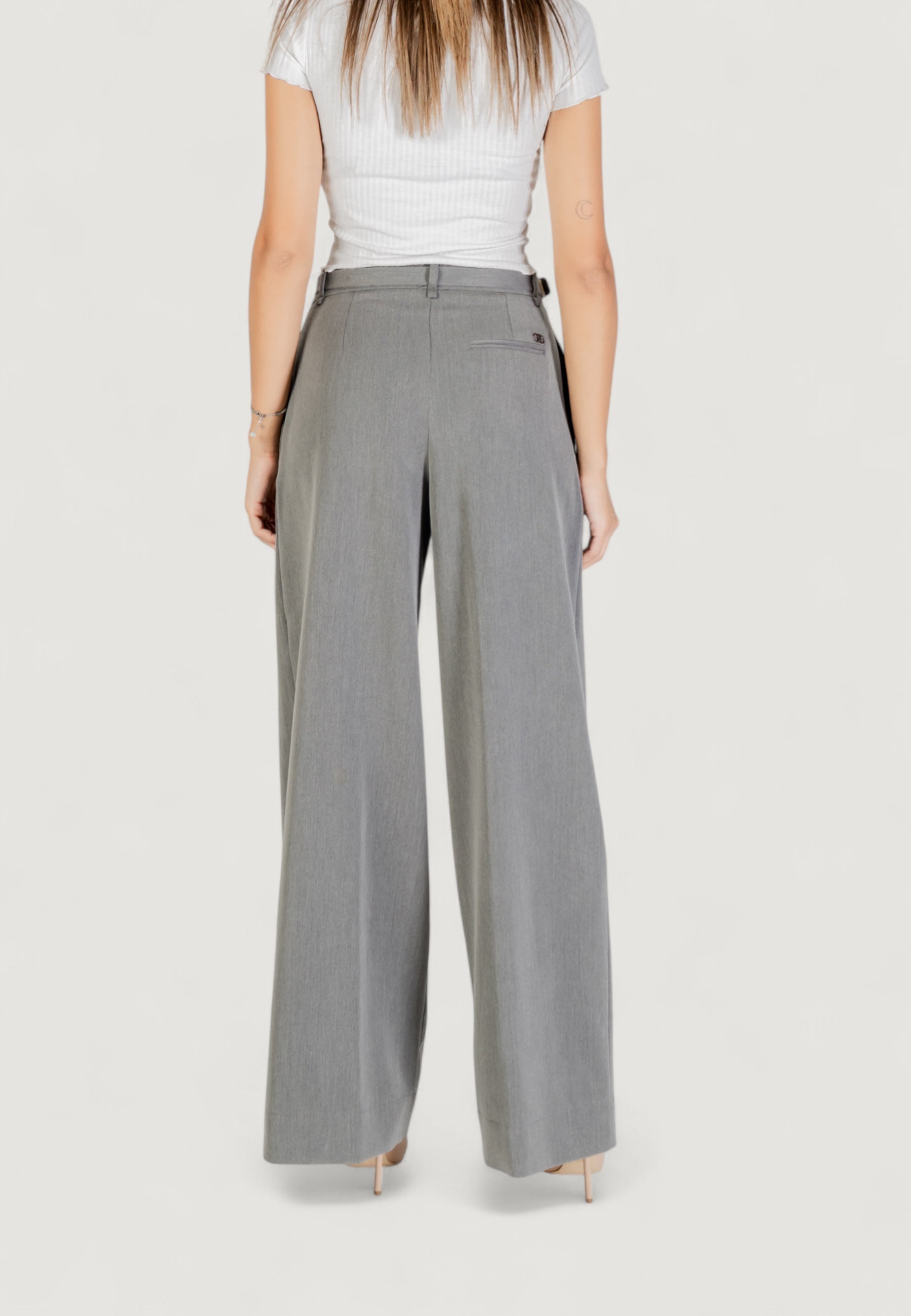 Pantaloni a palazzo Liu-Jo ECS PANT.PIEGHE