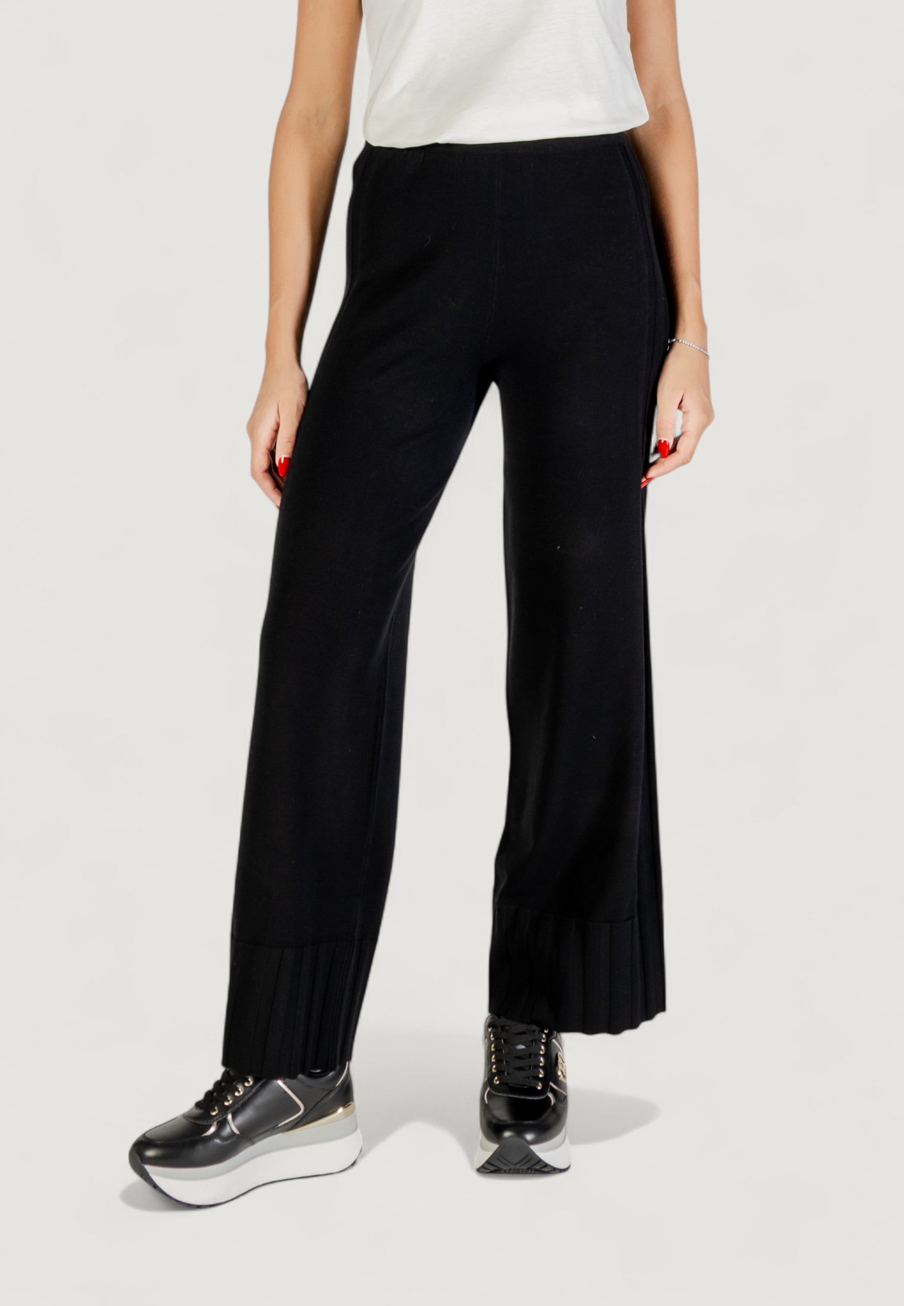 High waist trousers Liu-Jo ECS PANT.MAGLIA LUNGO